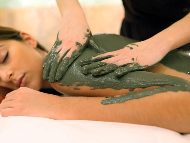 Процедура THALGO — обертывание микронизированными морскими водорослями фото