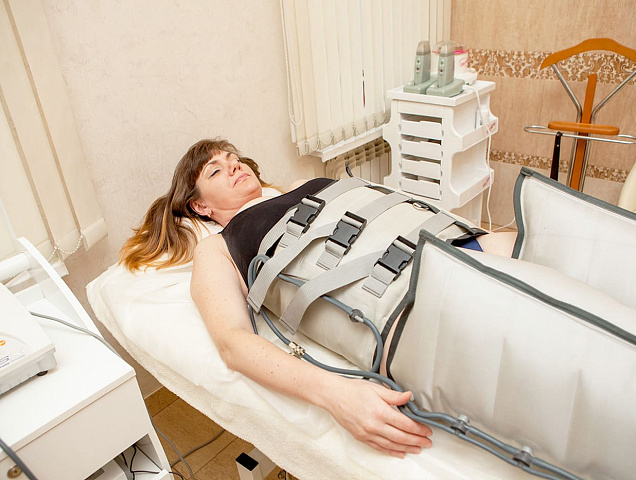 Процедура прессотерапии тела фото