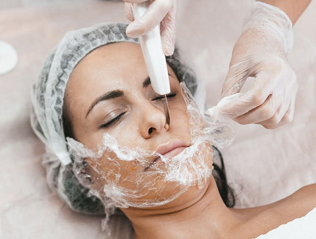 Процедура чистки ультразвуковой фото 3